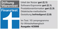 Stiftung Warentest 评级印章